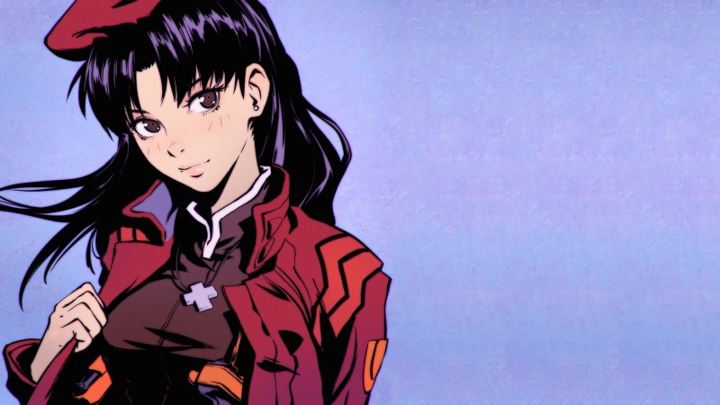 1080P, anime girls, digital art, Katsuragi Misato, Neon Genesis Evangelion, red jackets