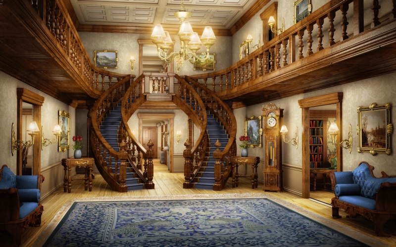indoors, hall, the past, interior, 2K, ornate, inside Of, light, pictures, travel, sofa, art, classic, seat, luxury, building, window, chair, carpet - Decor
