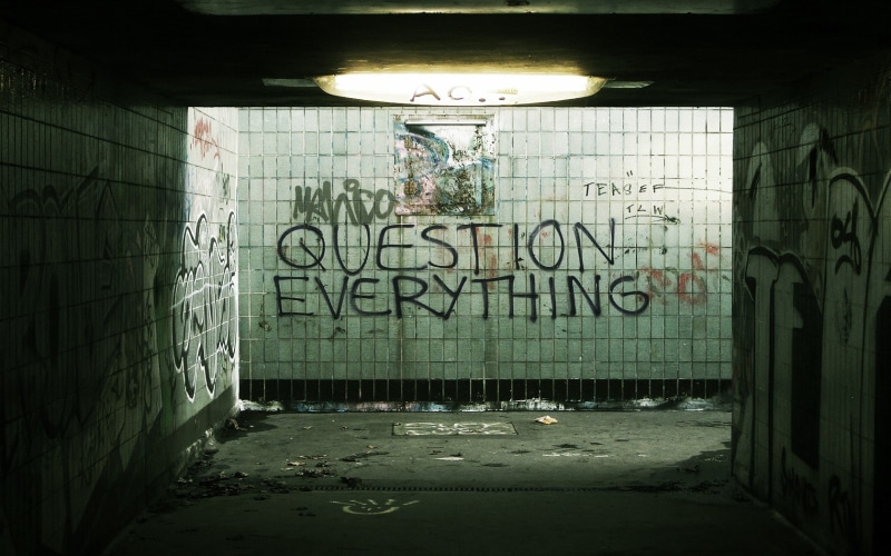 720P, hallway, trash, questions