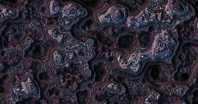 3D fractal, abstract, artwork, digital art, 4K