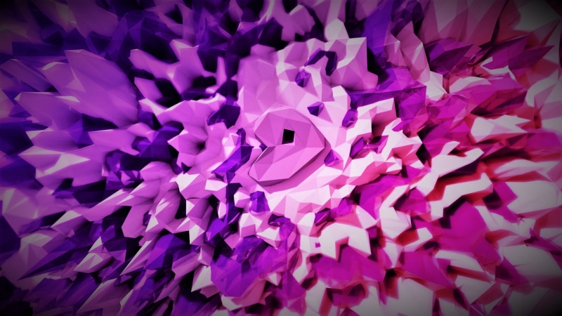 white, digital art, 1080P, shards, purple, shiny, pink, bright, abstract