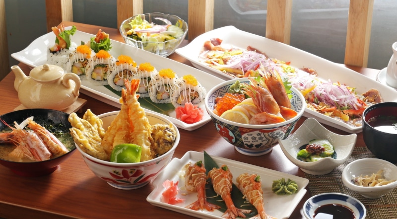 seafood, sushi, food, 1080P, still life