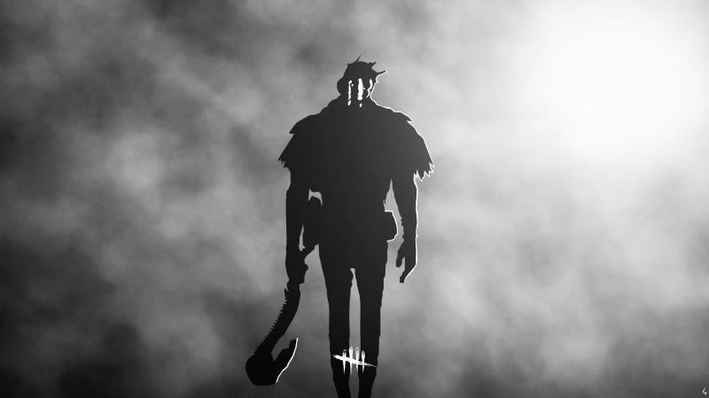 Dead by Daylight, games art, minimalism, digital art, Photoshop, render, The Wraith, Adobe Illustrator, fan art, 4K, video games