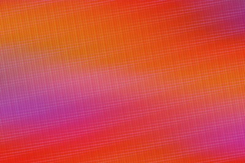 art and craft, wall - building feature, orange, red, color gradient, pattern, 2K, still life, copy space, close-up, stripes, textile, obliquely, indoors