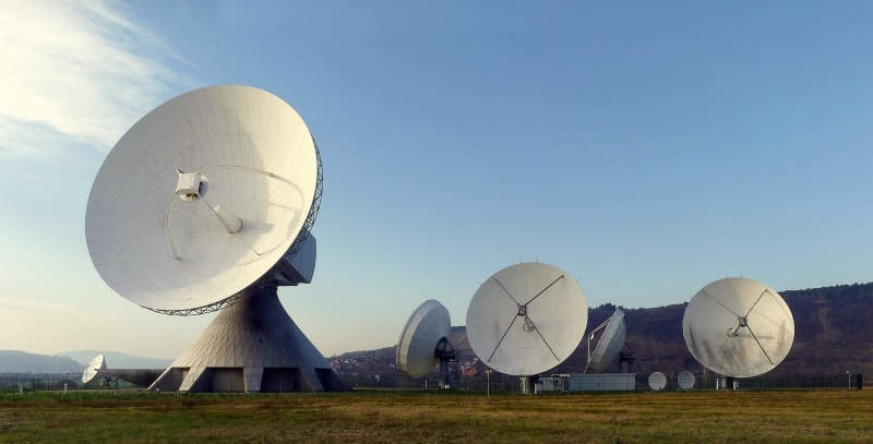 radio Telescope, radar, radar dish, parabola, white, radio, send, architecture, transmission, global communications, telecommunications Equipment, connection