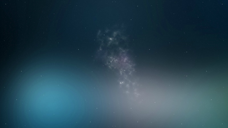 milky Way, blue, outdoors, star - Space, space and astronomy, digital art, galaxy, beauty in nature, calm, planet - Space, mystery, nebula, landscape, nature