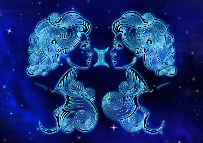 Horoscope, Zodiac Sign, Gemini (Astrology), Artistic, Zodiac, 1080P