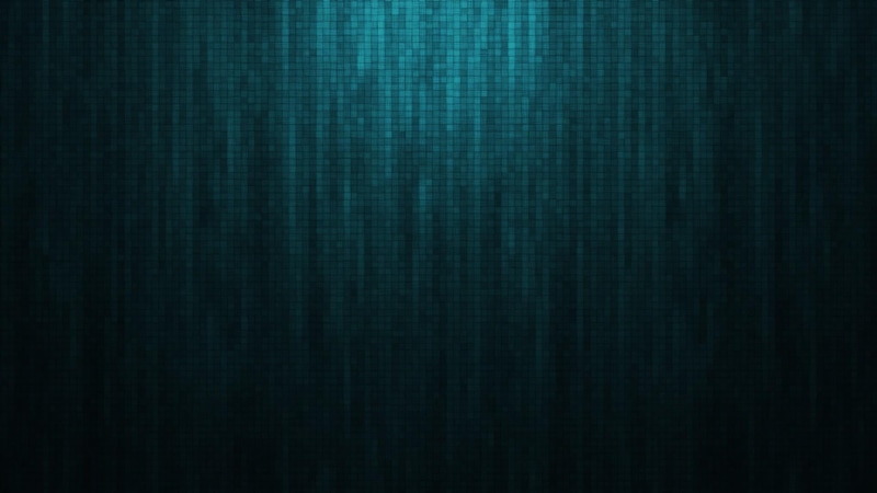 black background, close-up, teal, clean, digital art, no people, textile, extreme close-up, full frame, dark, empty, textured effect, darkness, backdrop