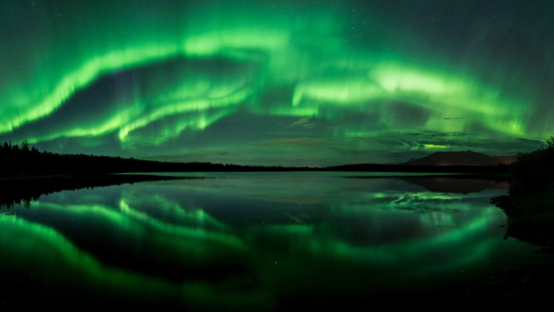 environment, beauty in nature, astronomy, lake, water, Aurora, star - space, scenics - nature, tranquil scene, no people, night, sky, illuminated, cloud - sky