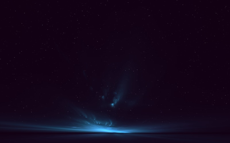 sunbeam, stars, light, star, background, water, star Field, glowing, light - Natural Phenomenon, 2K, bright, horizon, fantasy, illuminated