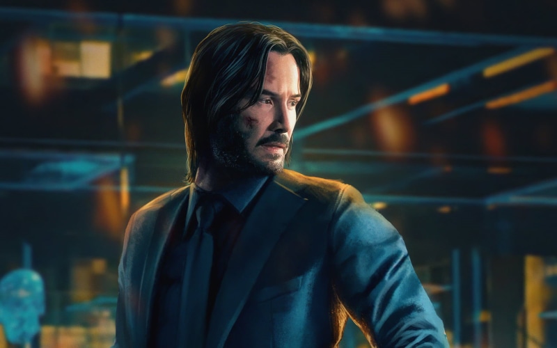 John Wick, artwork, 720P, movies, celebrity, Keanu Reeves, ArtStation