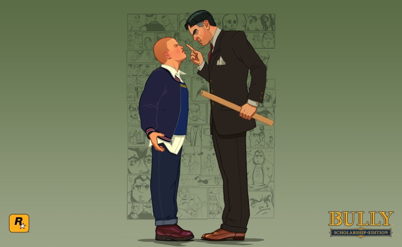 indoors, jimmy vs crabblesnitch, bully, males, communication, art, jimmy, togetherness, scholarship, young men, standing, bully scholarship edition jimmy vs crabblesnitch