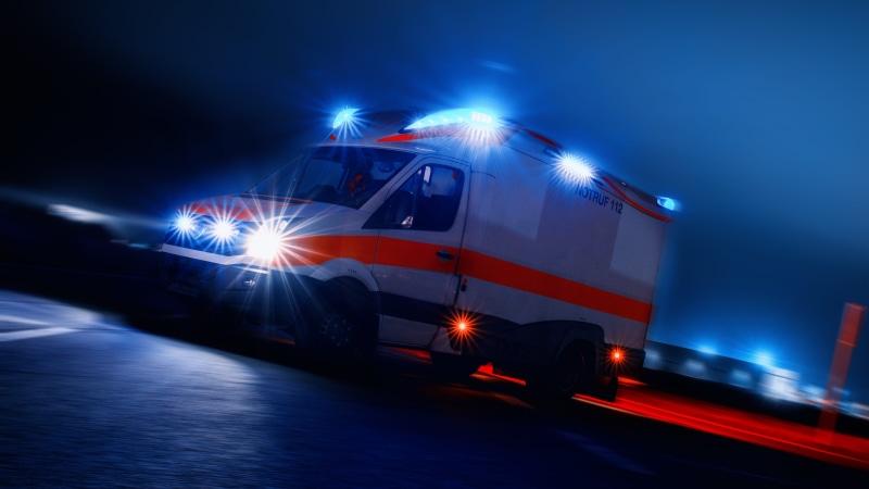 trucking, rescue, reliability, ambulance, siren, 112, transportation, blurred motion, motion, emergency, motor vehicle, rtw, on the move, blue light, emergency medical services