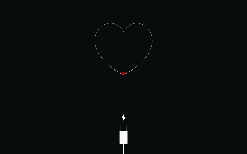 black Color, heart, illustration, celebration, night, black background, close-up, no people, clipart, studio shot, lightning, red, positive emotion, creativity