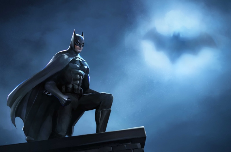 Bat-Signal, DC Comics, Batman, 2K