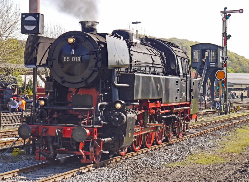 nature, railway museum, nostalgia, day, public transportation, steam, shunting yard, transportation, neubaulok, train, deutsche bundesbahn, track, operational
