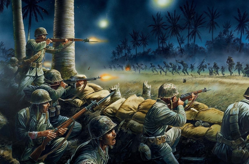 conflict, people, men, armed Forces, signal, WW2, plant, nature, real people, field, military, war, figure, government, fire - Natural Phenomenon, painting