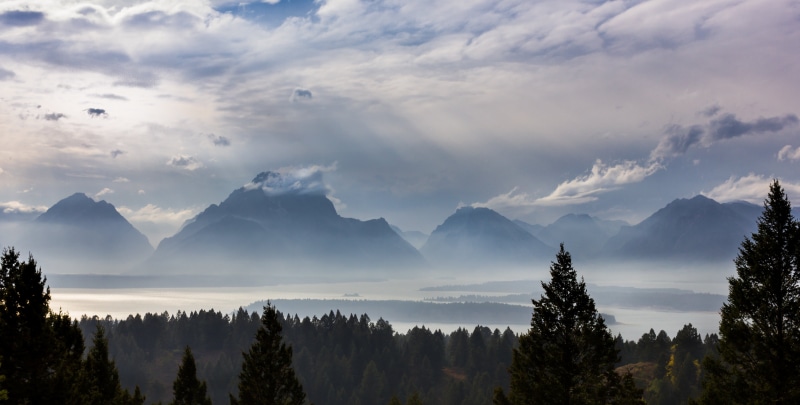lake, lago, wyoming, landscape, signal mountain, scenics, outdoors, near, sky, mountain Range, jackson, jackson  lake, daytime, tree, mountain Peak, jackson lake