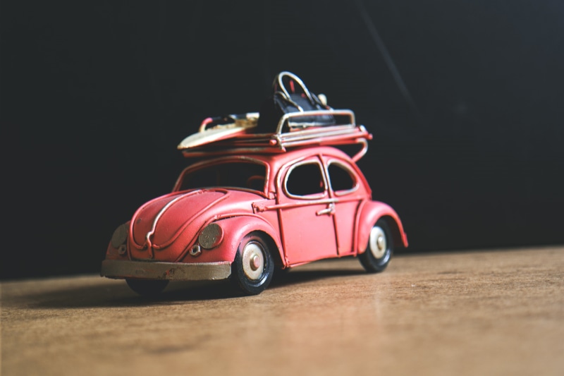childhood, beetle, surface, close-up, focus, retro styled, volkswagen, mode of transportation, copy space, transportation, crafts, miniature, selective focus