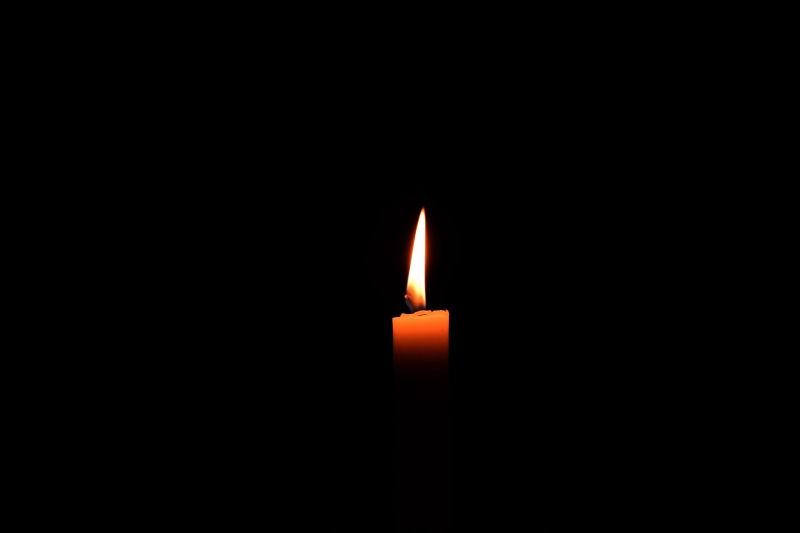 illuminated, heat, black background, a candle, death, wax, candle ...