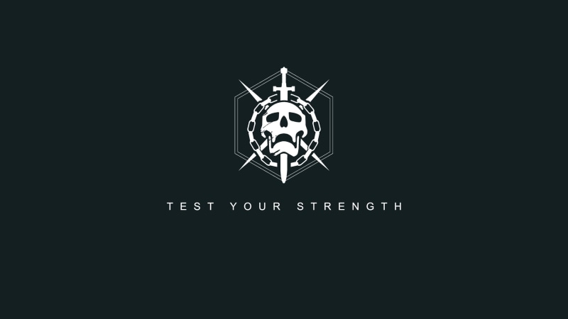 studio shot, test, no people, communication, low angle view, text, 2K, black background, sign, skull, safety, lighting equipment, Destiny (video game)