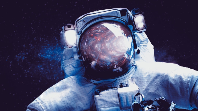 space, space suit, astronaut, 2K, digital art, space art