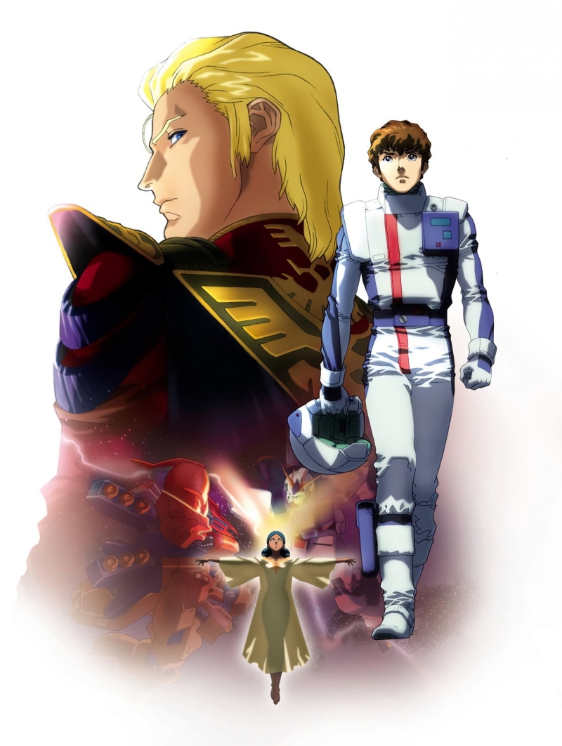 Mobile Suit Gundam Chars Counterattack, 2K, robot, Amuro Ray, Universal Century, space, Nu Gundam, Gundam, Char Aznable, Sazabi, Lalah Sune