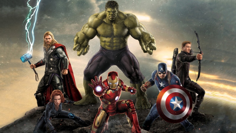 sculpture, muscular Build, group of people, warrior, Hulk, Captain America, creativity, aggression, female likeness, fantasy, courage, nature, superhero