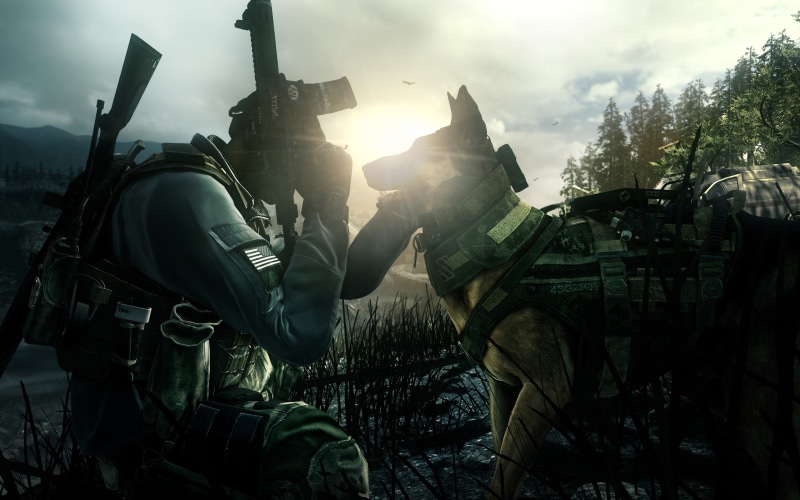 application, game, soldier, german, sky, video games, aggression, conflict, Call of Duty, special forces, uniform, day, digital, suit, safety, beside, black
