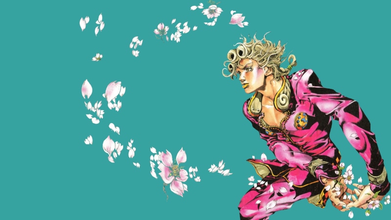 manga, 1080P, JoJos Bizarre Adventure, Giorno Giovanna, minimalism