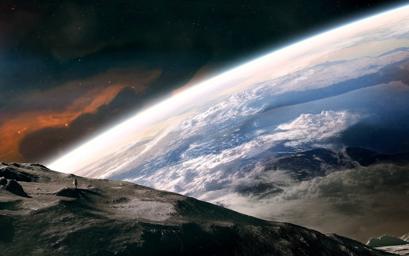 1080P, expedition, spaceman, astronaut, space, cosmonaut, planets