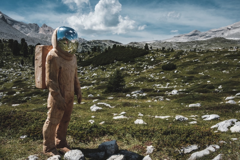5K, landscape, men, green Color, nature, day, summer, snow, tree, environment, beige, mountain Range, outdoors, scenics - nature, beauty In Nature, wooden