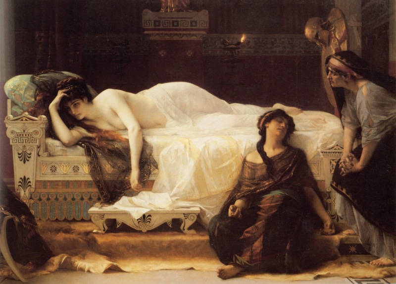 group of people, built structure, lying down, bed, Phaedra, adult, real people, couch, architecture, woman, young women, men, religion, young adult, human representation