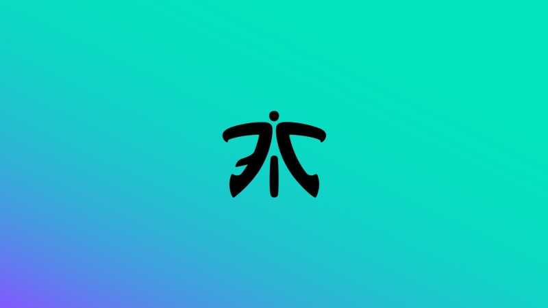 1080P, LEC, logo, blue, cyan, Fnatic, gradient
