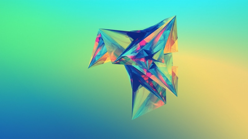 motion, environment, blue, gradient, freedom, 2K, single object, outdoors, Facets, no people, Justin Maller, studio shot, multi colored, flying, wind
