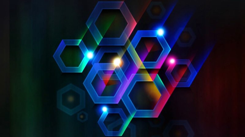 elegance, internet, illustration, computer Graphic, design, multi Colored, black Color, low angle view, modern, cell, lines, multicolored, electricity
