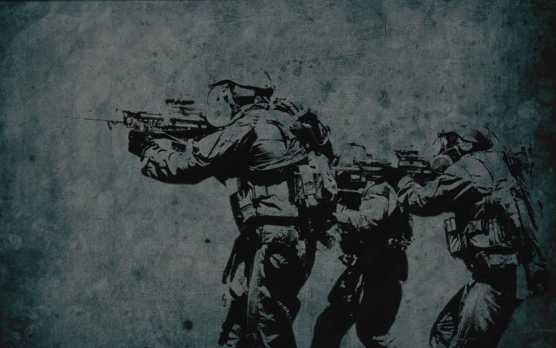 real people, camouflage clothing, armed forces, clothing, nature, grunge, wall - building feature, special forces, architecture, group of people, artwork