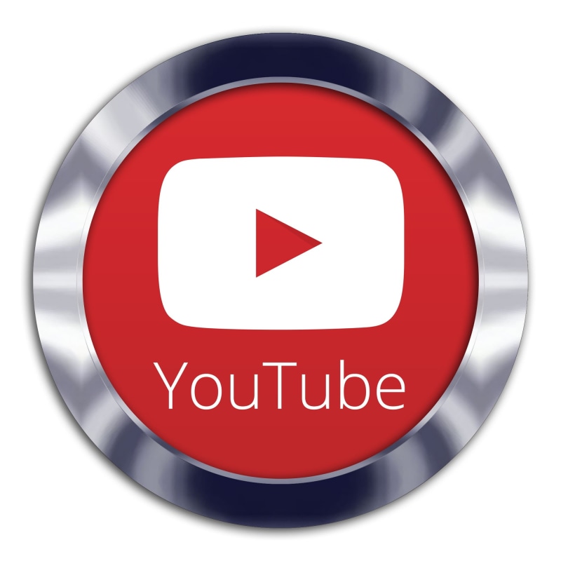 no people, guidance, silver colored, internet, push button, cut out, youtube, logo, play, warning sign, computer icon, shape, close-up, 1080P, red, button