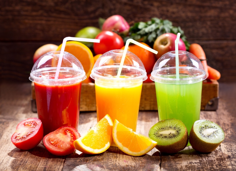 tomatoes, apples, drink, fruit, tomato, tube, orange, 4K, box, juice, glasses, kiwi