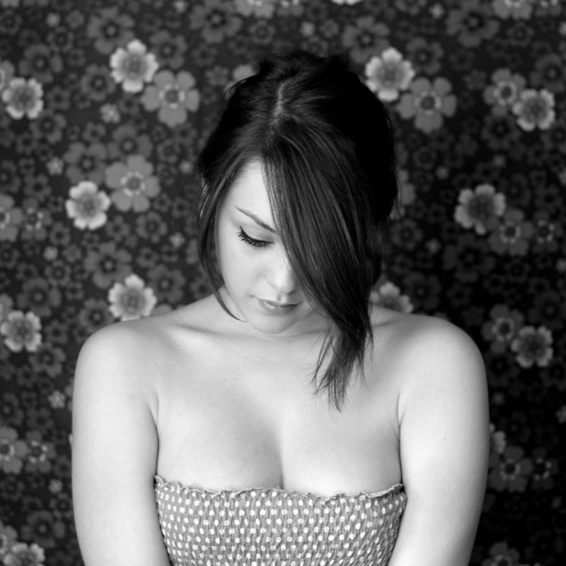 s, headshot, hairstyle, emotion, Imogen Dyer, sleeveless top, tube, portrait, adult, one person, black hair, model, women, hair, strapless, beauty, 720P