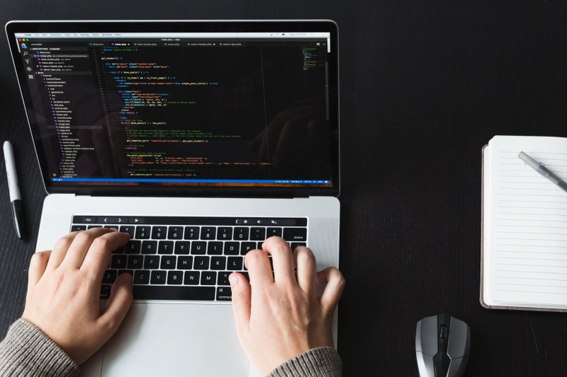 wireless technology, Keyboard, hand, one person, directly above, finger, personal perspective, developer, Computer, photo, using laptop, communication