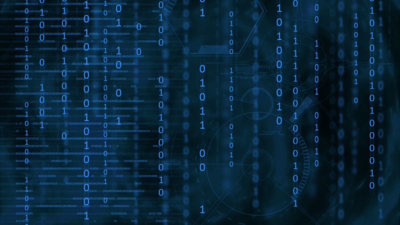 digital art, binary, technology, code, 1080P, numbers