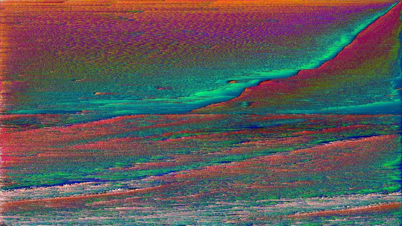 pink, tranquility, green color, non-urban scene, green, idyllic, day, LSD, scenics - nature, water, abstract, pattern, glitch art, painting, outdoors, backgrounds