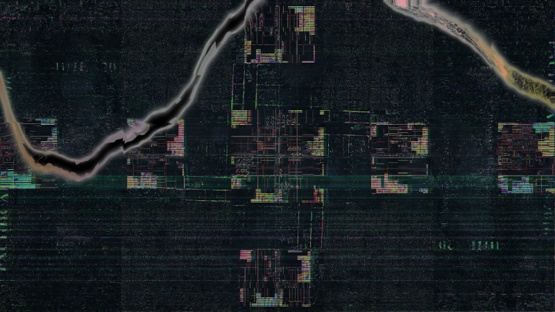 untitled, blurred motion, glitch art, no people, fence, built structure, communication, long exposure, LSD, connection, brick, building, city, nature, abstract