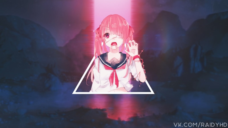 nature, one person, communication, anime girls, red, glitch art, child, picture-in-picture, technology, art and craft, connection, representation, illuminated