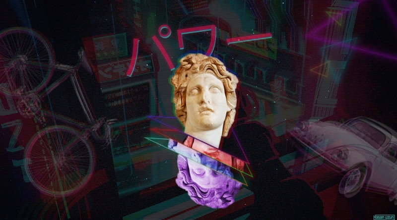 artistic, glowing, Creative, 4K, neon, indoors, technology, power, bicycle, digital composite, portrait, art and craft, illuminated, statue, futuristic