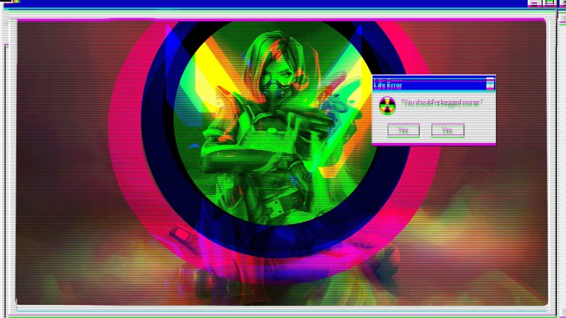 vaporwave, 1080P, Jas Spark, Valorant, viper (valorant), Windows 95