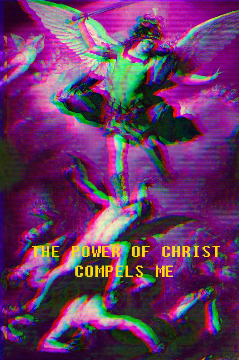 Jesus Christ, 4K, Angel (Evangelion), glitch art, vaporwave, fashwave, Europe