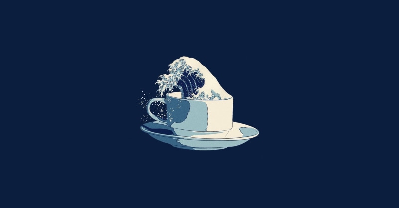 blue background, cut out, food and drink, sweet food, human representation, close-up, luxury, freshness, indoors, wealth, creativity, representation, single object