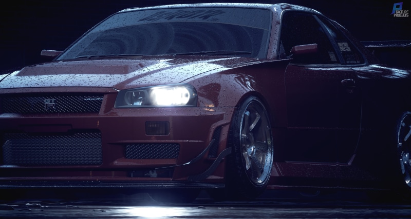 red, 5K, NFS 2015, Nissan Skyline GT-R R34, Need for Speed, car